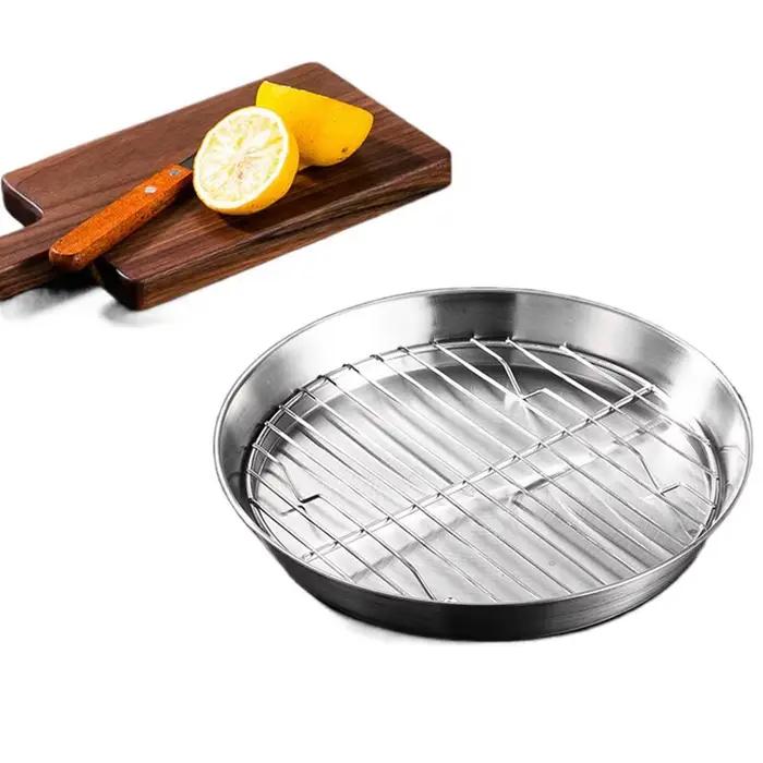 Plateau de cuisson en acier inoxydable 304 pour friteuse à air