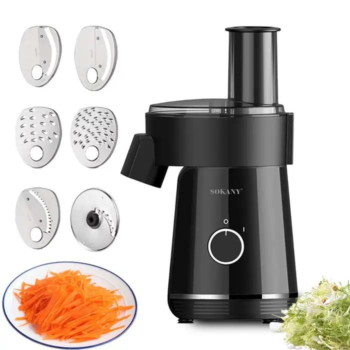 Hachoir à légumes transfrontalier robot culinaire électrique multifonction trancheuse broyeur petite cuisine ménage 200W