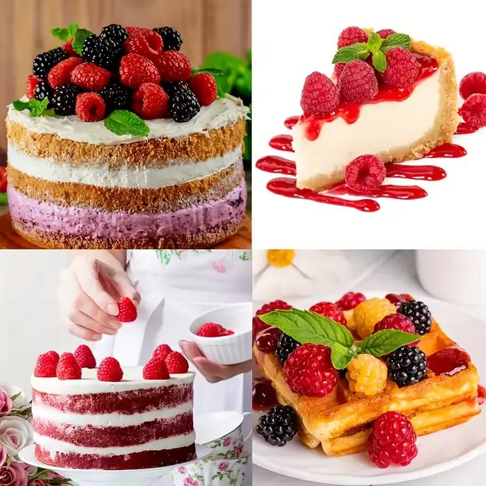 Moule en silicone forme framboise gâteaux tartes desserts mousse antiadhésif noyau de fruit occasion spéciale cadeau cuisine artística