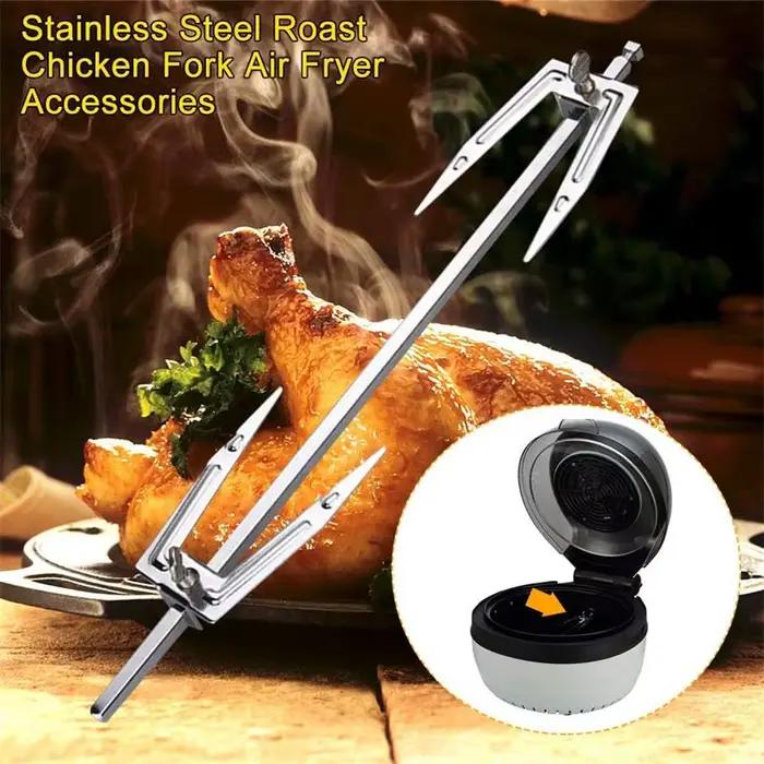 Fourchette Jetable en Acier pour Friteuse à Air