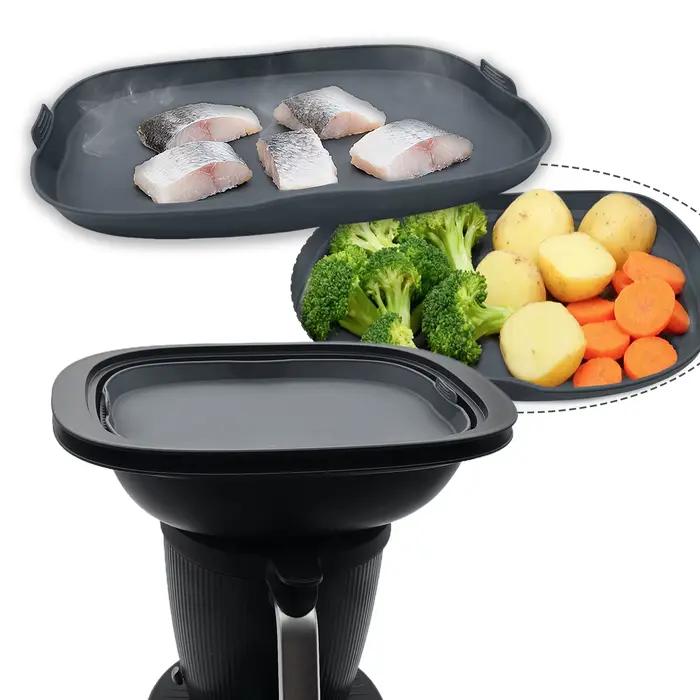 Cuiseur vapeur et plat de cuisson en Silicone pour Thermomix TM7