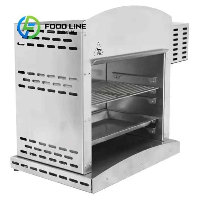 Grilleur à steak haute performance : préchauffage rapide et cuisson