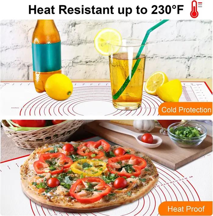 BUYYES 1 pièces tapis de cuisson en Silicone