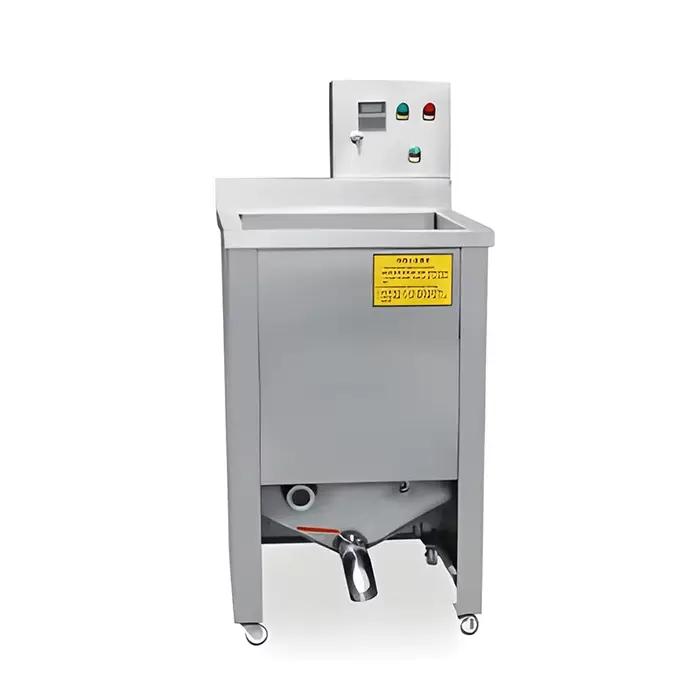 FOODLINE Friteuse industrielle personnalisée avec contrôle PLC et recettes prédéfinies pour différents types de snacks