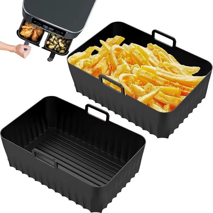 Pot de panier en Silicone pour friteuse à Air