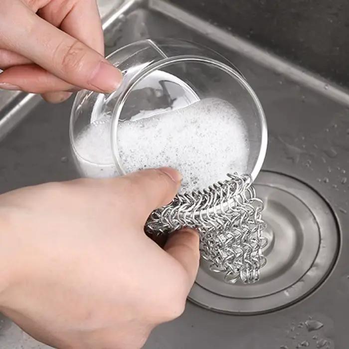 Nettoyeur de chaîne en fonte d'acier inoxydable