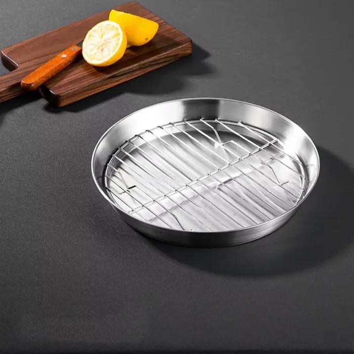 Plateau de cuisson en acier inoxydable 304 pour friteuse à air