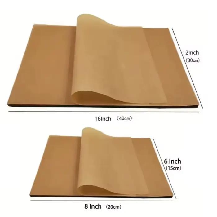 Feuilles de cuisson en papier parchemin