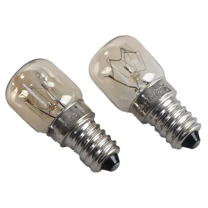 Lampe de four haute température résistante 300°C pour fours à micro-ondes E14s lumineuse et durable à offrir pour cuisine professionnelle et maison