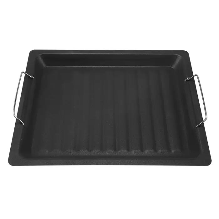 Poêle à frire en acier inoxydable, plaque à griller, ustensiles de cuisine