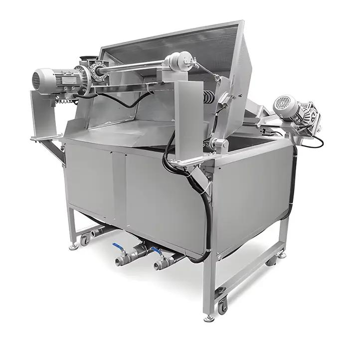 Machine à wok électrique automatique pour hôtels et restaurants, pour la cuisson par sautage et friture