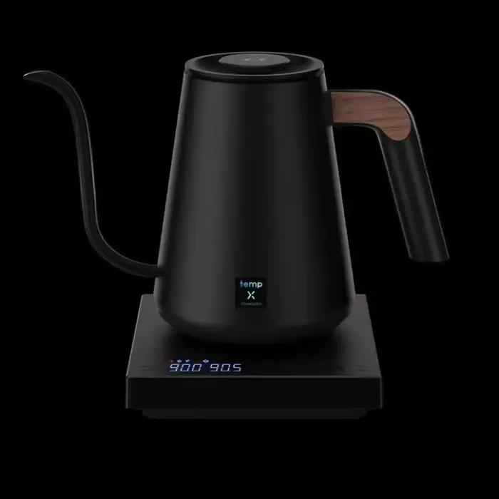 Timemore Fish Pro X 900 ml Pot de contrôle de température de compétition Pot de rinçage électrique à main en acier