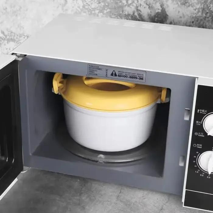 Micro-cuiseur à riz pour micro-ondes