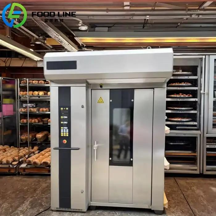 Four à crémaillère rotatif automatique personnalisé pour Pizza