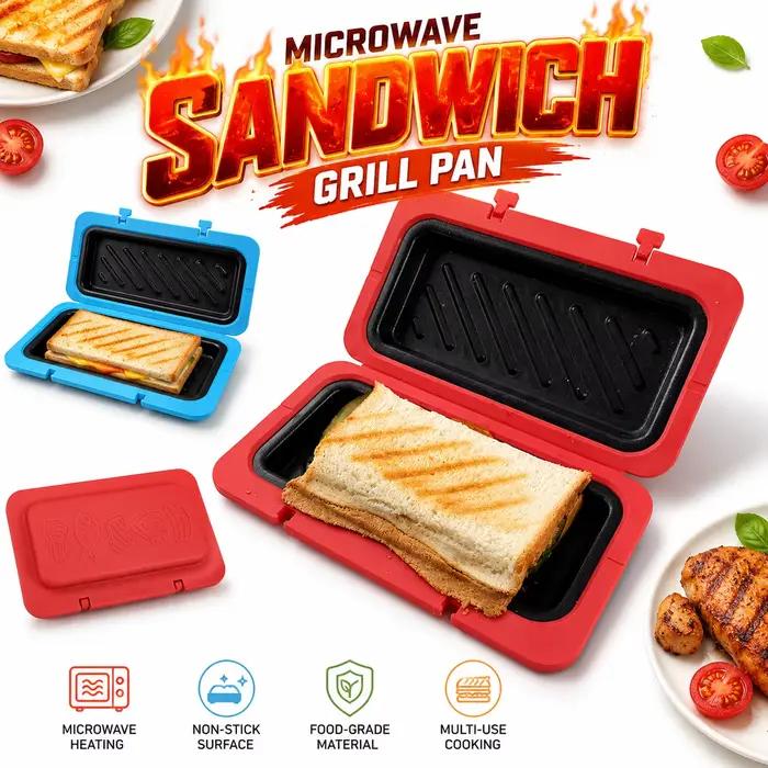 Plaque de cuisson antiadhésive pour sandwichs et paninis, mini-grille-pain, appareil à petit-déjeuner rapide, accessoires de cuisine