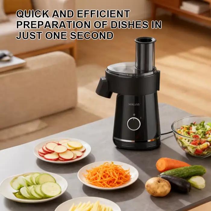Hachoir à légumes transfrontalier robot culinaire électrique multifonction trancheuse broyeur petite cuisine ménage 200W