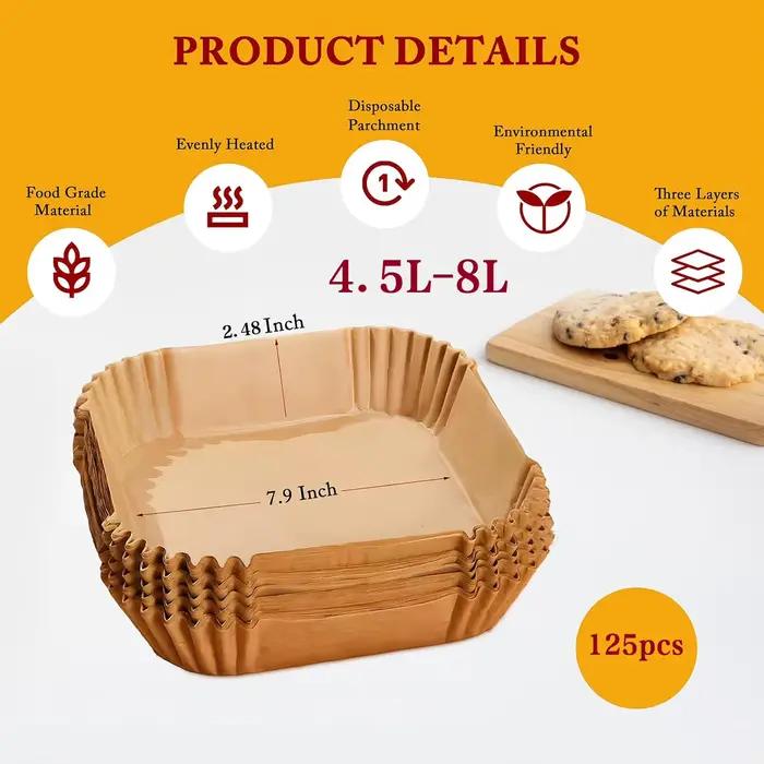 Papier de cuisson pour friteuse à air