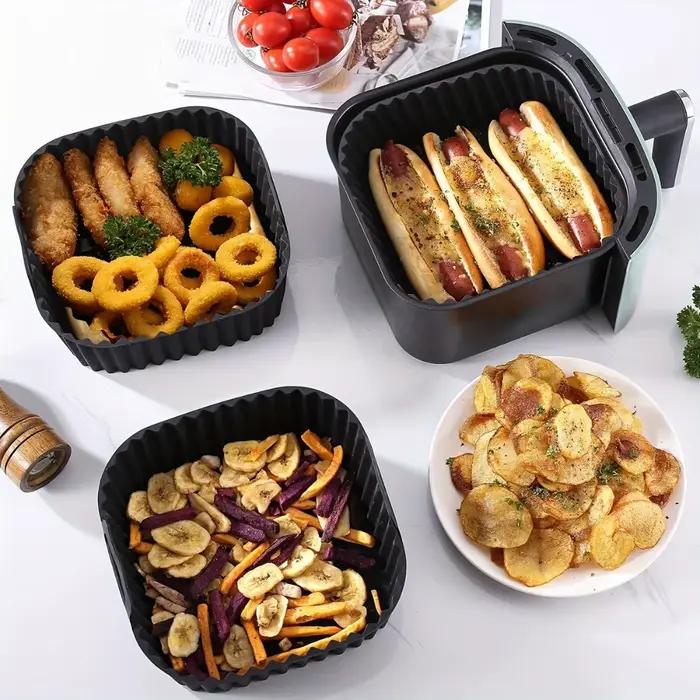 Revêtements carrés en Silicone pour friteuse à Air