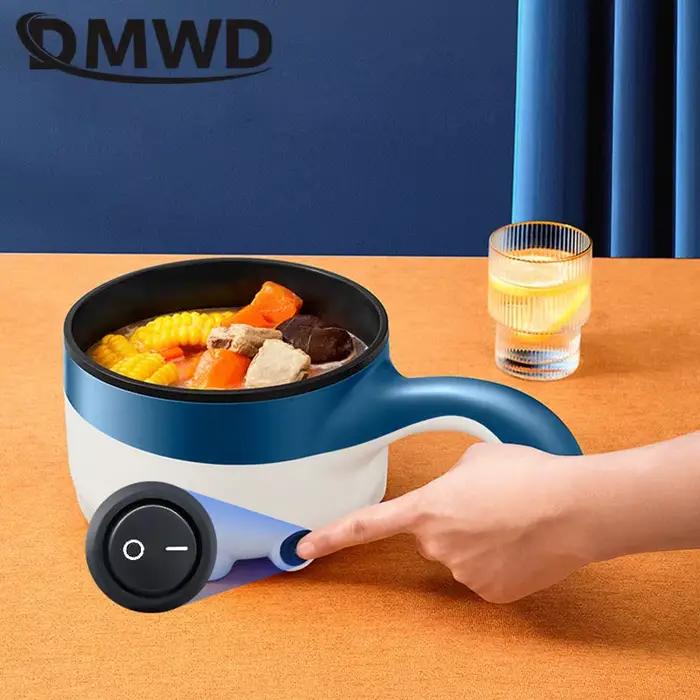 Multicuiseur Electrique Antiadhésif Pottery Inner Tank Cuisine Mobile Voyage Camping Occasions Spéciales