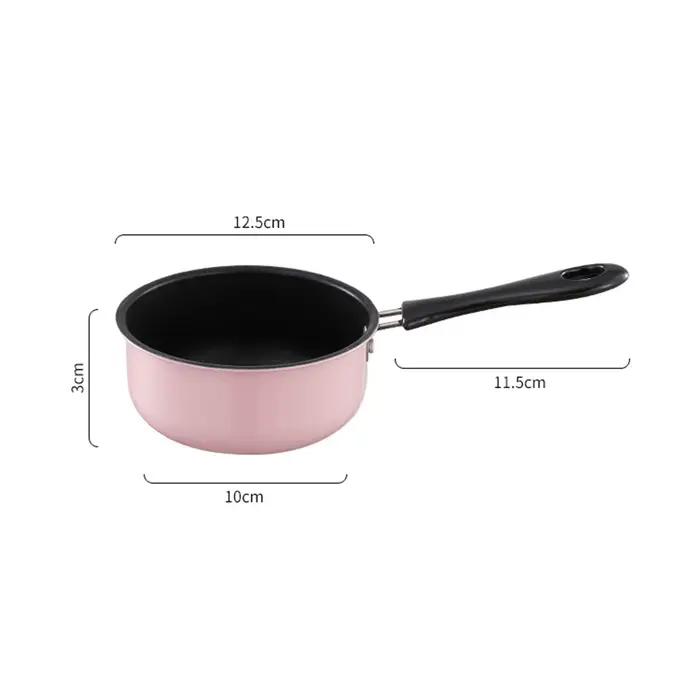 Petite casserole avec longue poignée pour induction et four