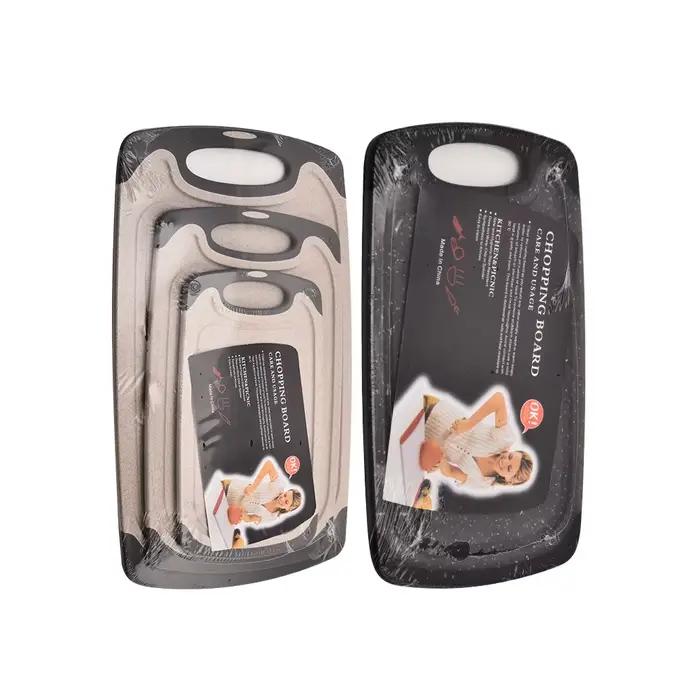 Planche à découper en plastique motif marbre antidérapante pour la cuisine occasions spéciales préparation de repas élégante à offrir