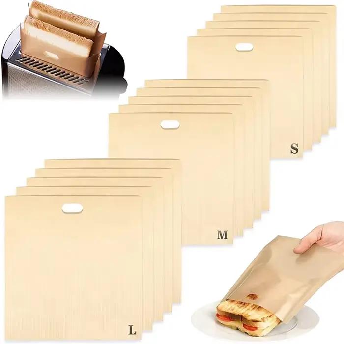 Sacs grille-pain antiadhésifs pour sandwichs