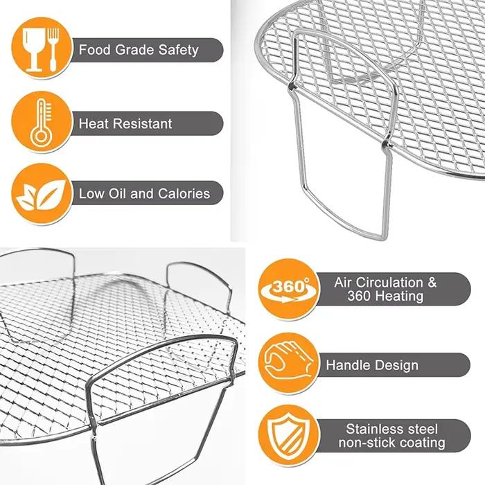 Ensemble d'accessoires de cuisson pour friteuse à Air