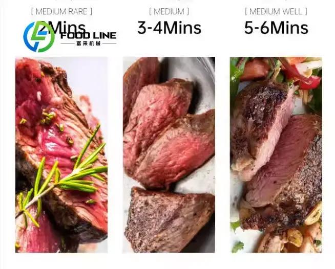 Four à steak haute température 800 degrés en acier inoxydable