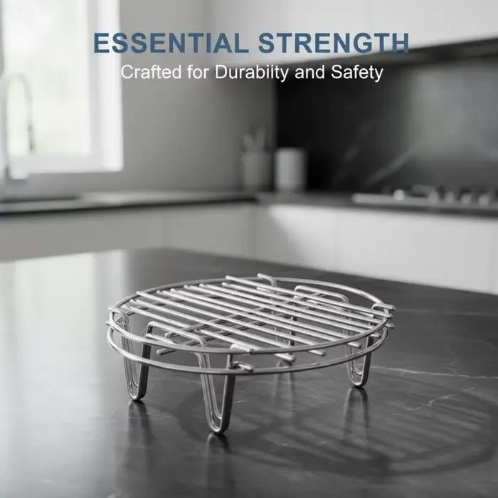Grille de cuisson vapeur en acier inoxydable pour cuisine