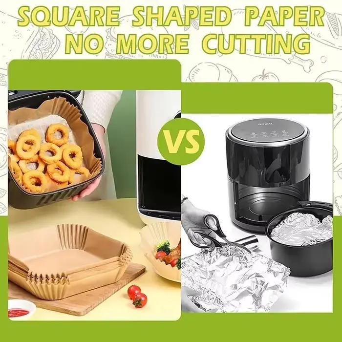 Papier pour friteuse à air