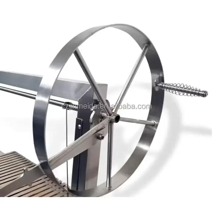 Barbecue portable en acier inoxydable réglable, style argentin, à intégrer dans les briques, pour cuisson DIY, idéal pour les fêtes en extérieur et dans le jardin