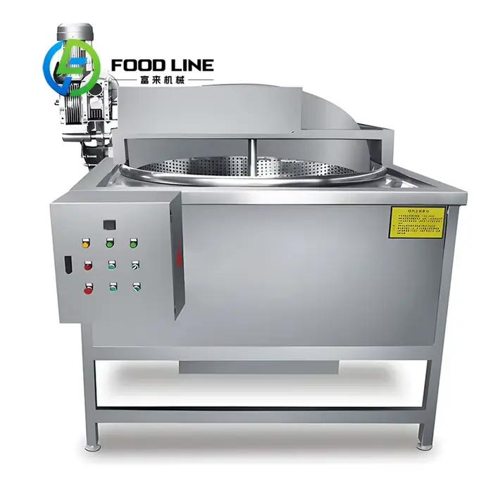 Friteuse commerciale automatique économique en énergie pour frites faible consommation personnalisable pour snacks SUS304 durable pour usage professionnel et événements spéciaux