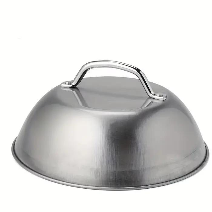 Couvercle de raclette de four en acier inoxydable