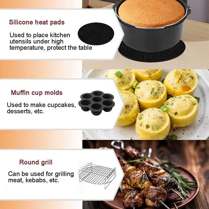 Ensemble de moules en Silicone pour friteuse à Air