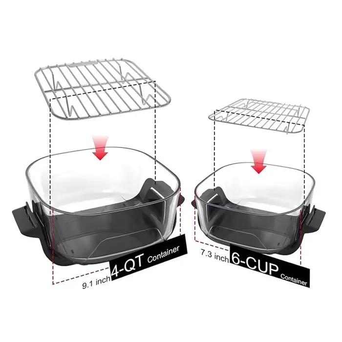 Support de cuisson M02K-2PCS pour friteuse à air Ninja Crispi FN101
