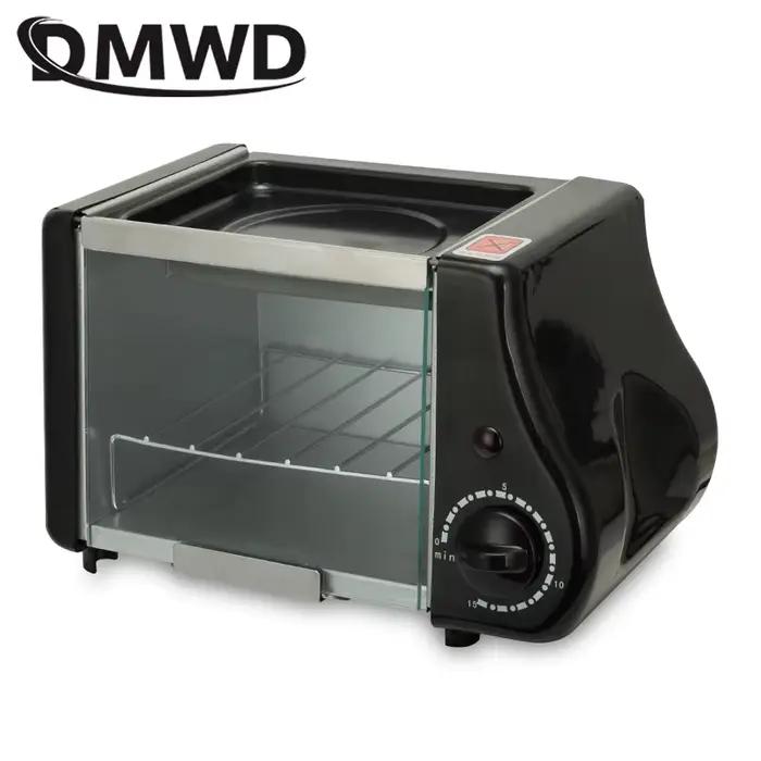 Mini four électrique CUKYI horizontal 220W pour petit déjeuner et collations rapides à préparer à la maison occasions quotidiennes