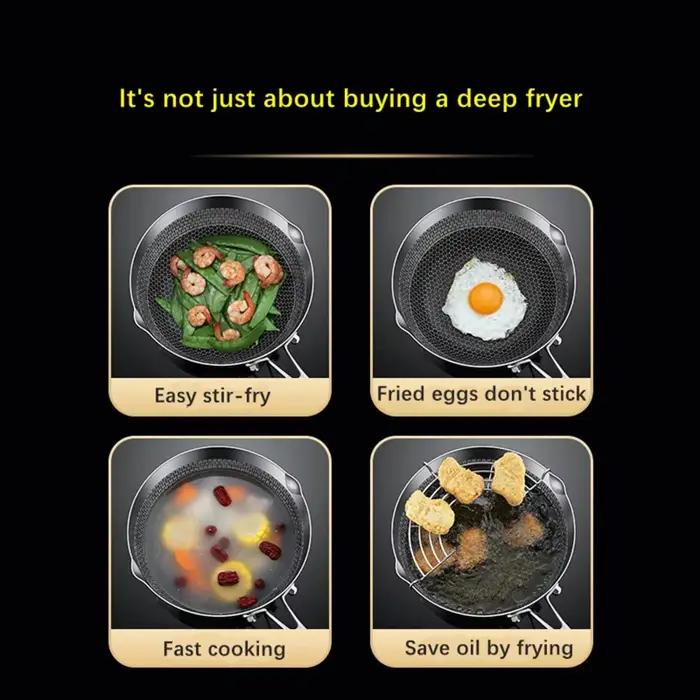 Friteuse en acier inoxydable