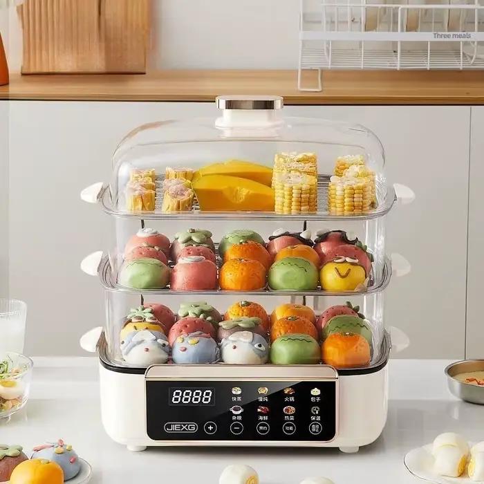 Cuiseur vapeur électrique multifonctionnel 48L