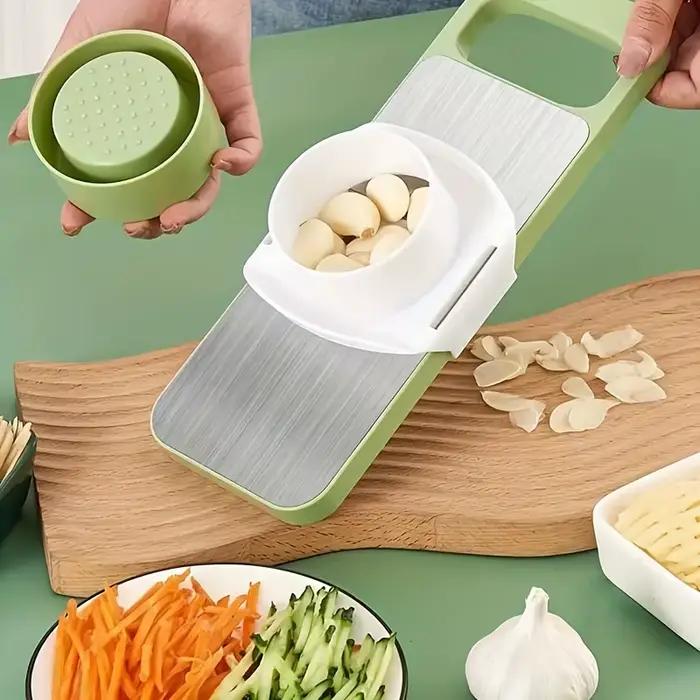 Ensemble trancheur et râpe à légumes multifonctionnelle