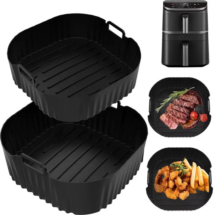 Plateau de friteuse à Air réutilisable en Silicone