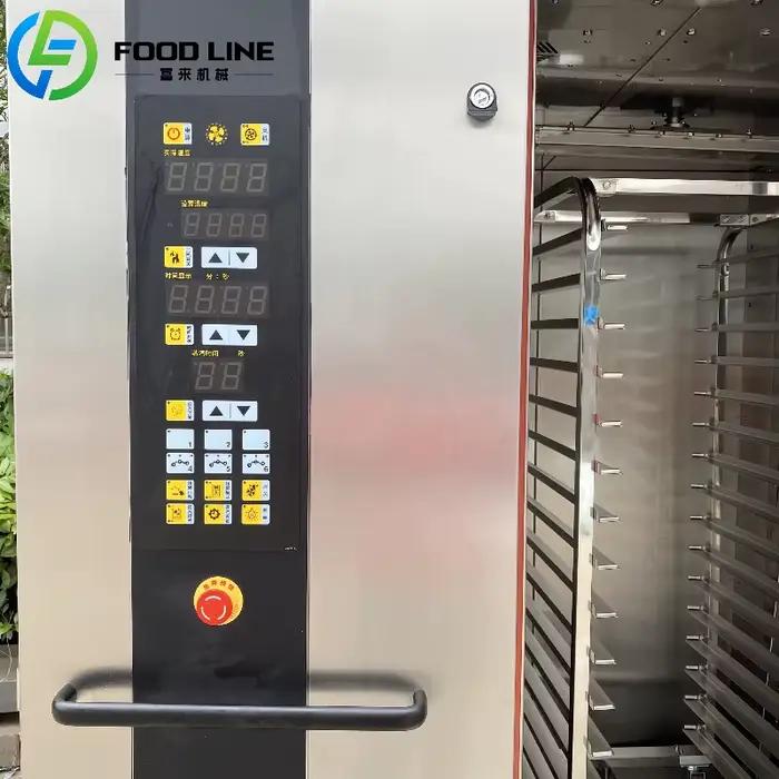 Four à crémaillère rotatif automatique personnalisé pour Pizza