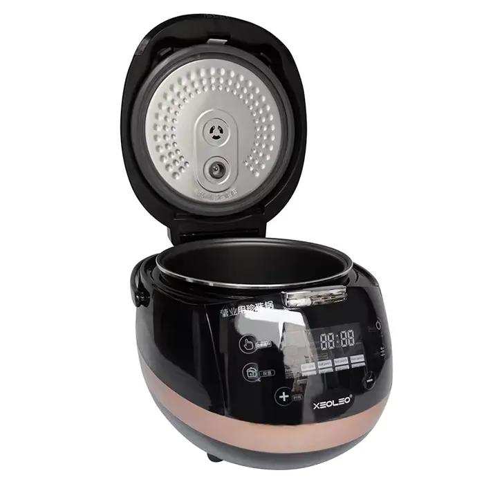 XEOLEO 5L cuiseur de Tapioca magasin de thé au lait machine de cuisson de perles thé à bulles chauffe-perles pour boule de Taro/sau/haricot rouge/sucre brun 900W