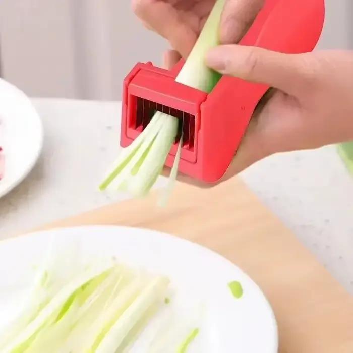 1PC Coupe-légumes multifonctionnel pour oignons verts