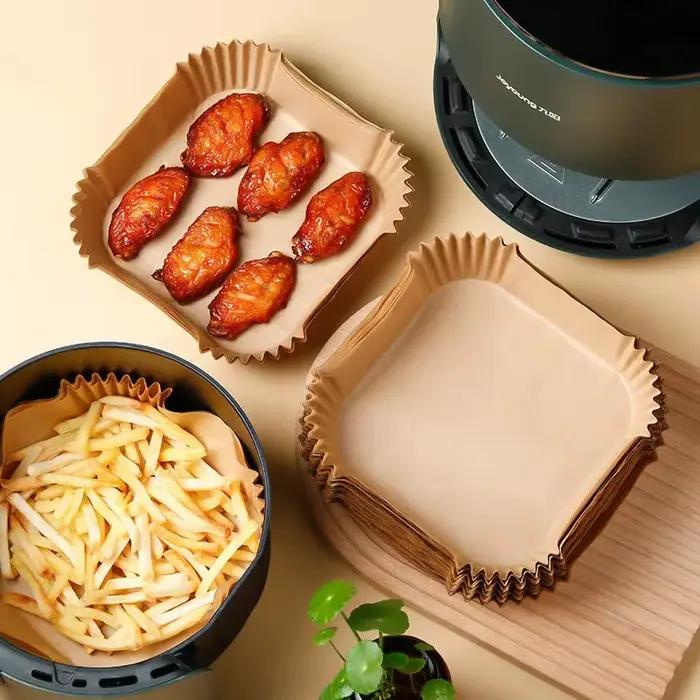 Papier de cuisson pour friteuse à air