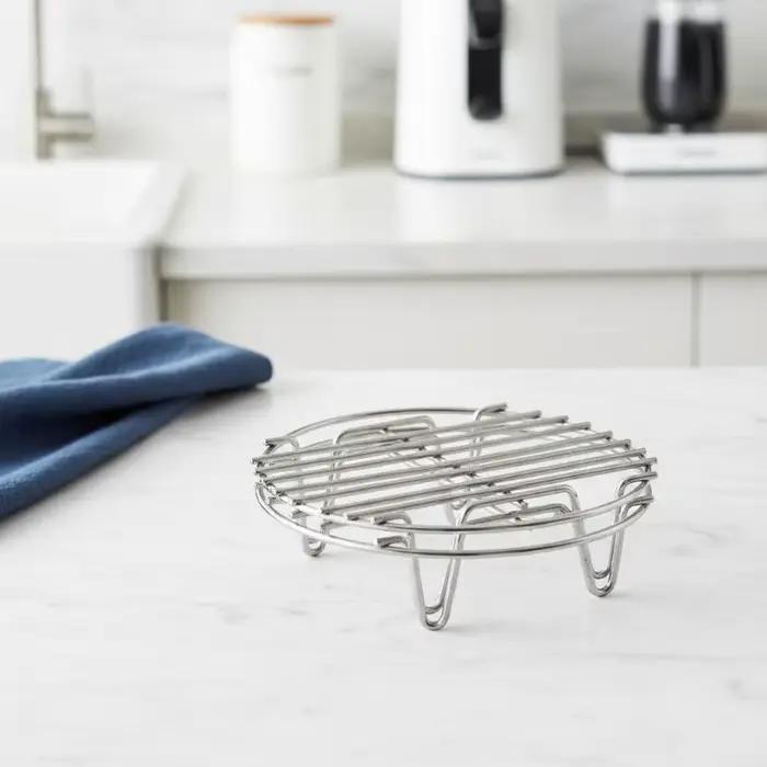 Grille de cuisson vapeur en acier inoxydable pour cuisine