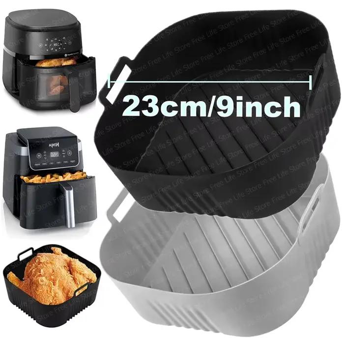Moule de friteuse à air en silicone pour frites croustillantes sans huile pour cuisine saine et équilibrée occasions spéciales et quotidienne