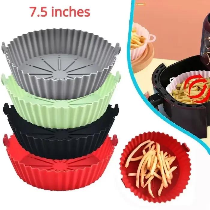 Pot de revêtement en Silicone pour friteuse à Air