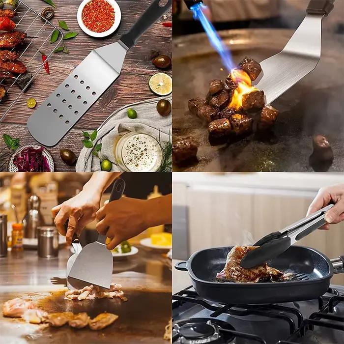 Kit d'accessoires pour grill plat
