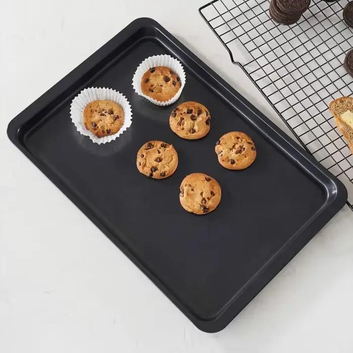 Plateau de cuisson rectangulaire antiadhésif de 14.5 pouces