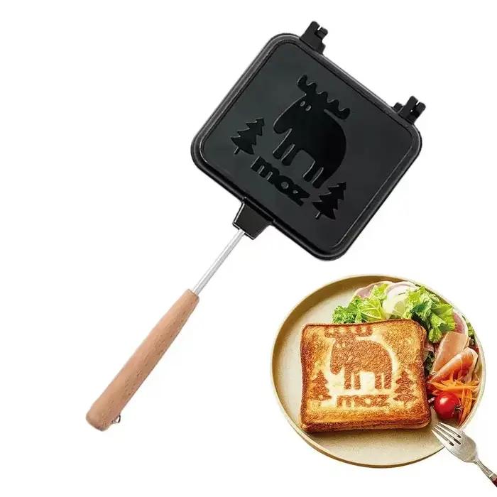 Poêle à Sandwich Double face antiadhésive pliable